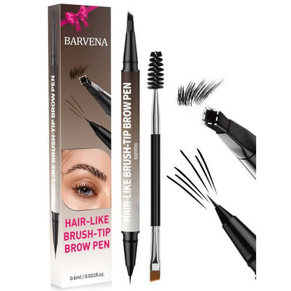 🌟 Achieve Perfect Brows✨ 4D Brow Pen – For Natural. All-Day Eyebrow & Eyeliner Perfection! 💁‍♀
