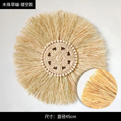 Minimalist Rattan Art: Natural Textures