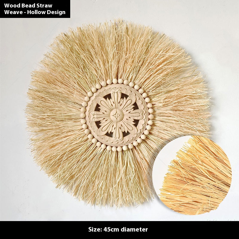 Minimalist Rattan Art: Natural Textures