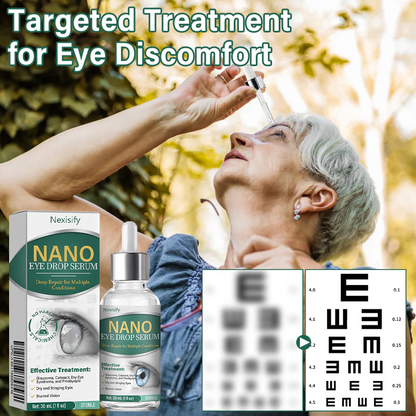 Nexisify® Nano Eye Drops Serum ✅FDA Approved(Suitable for presbyopia. dry eye syndrome. glaucoma. and cataracts) ☘️☘️