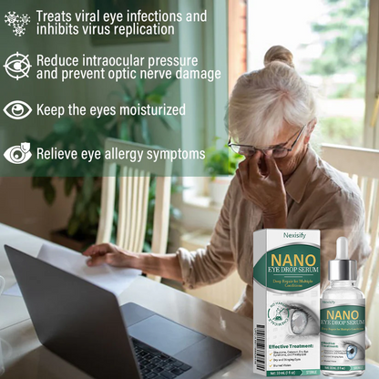 Nexisify® Nano Eye Drops Serum ✅FDA Approved(Suitable for presbyopia. dry eye syndrome. glaucoma. and cataracts) ☘️☘️