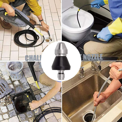 🏆Flash Sale⚡ 50K+ SOLD! Almost Gone-💥⏰Sewer Cleaning Tool High-pressure Nozzle.Best Gifts