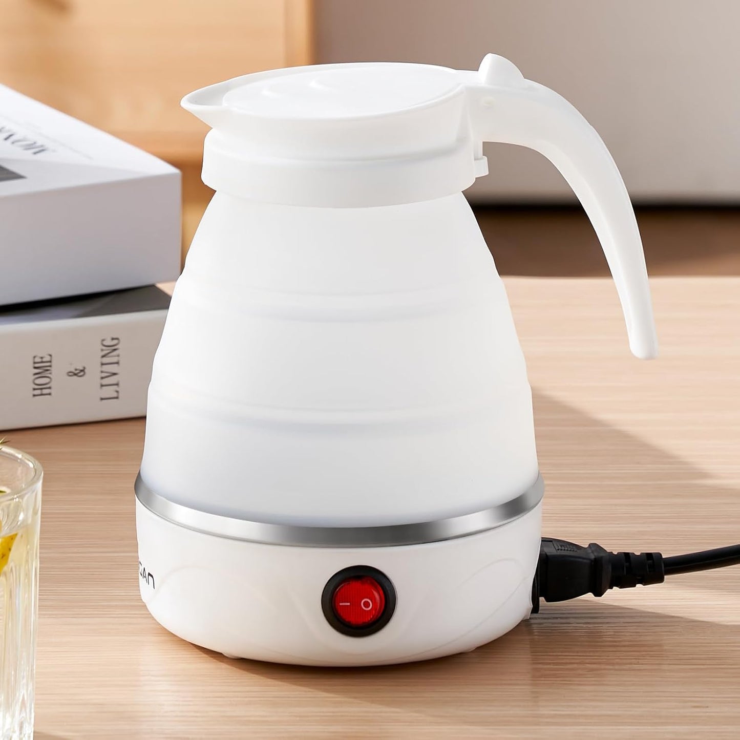 🎁Portable Foldable Electric Kettle. Collapsible. Stainless Steel