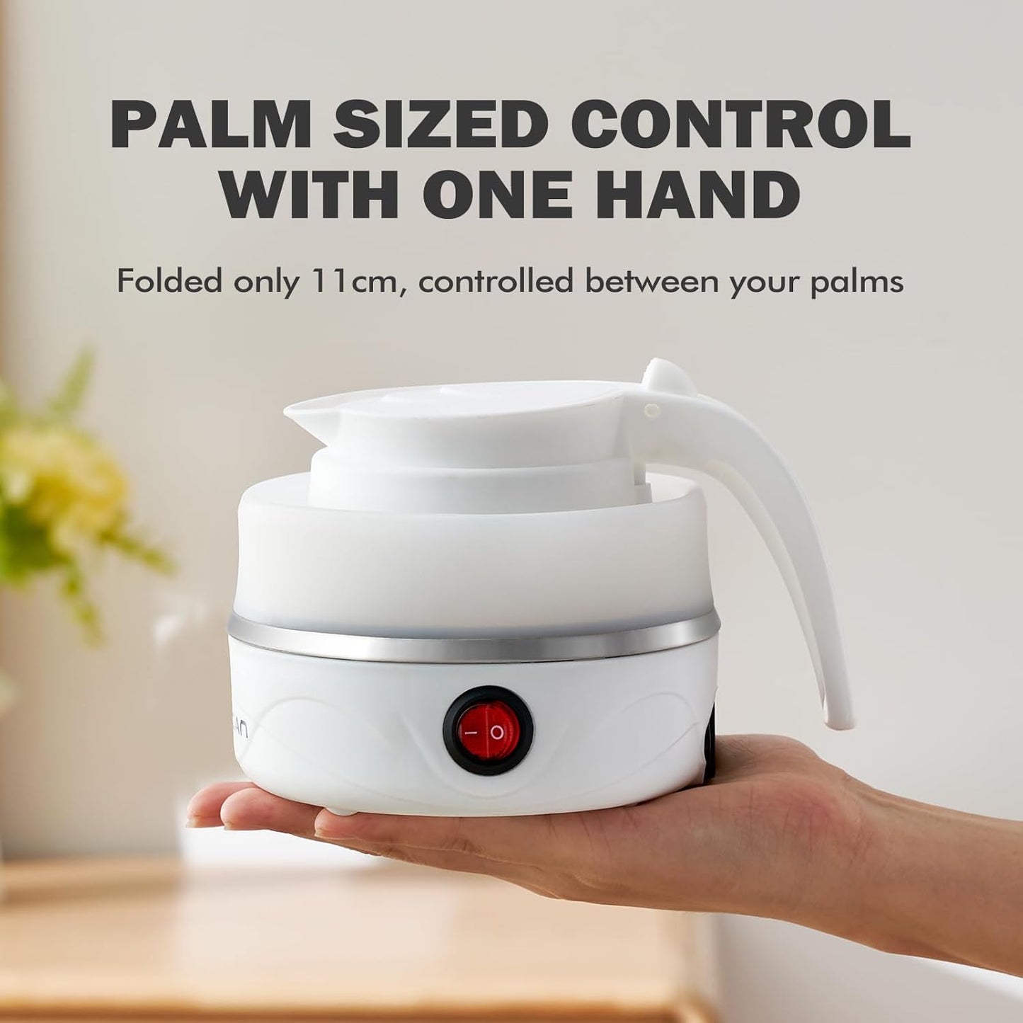 🎁Portable Foldable Electric Kettle. Collapsible. Stainless Steel