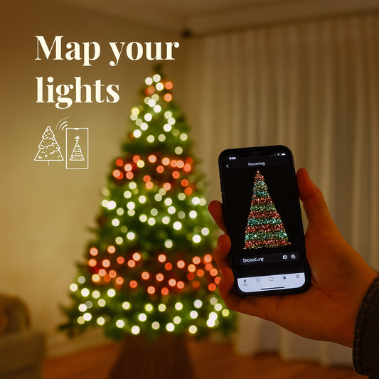 Smart Christmas Tree Lights – App-Controlled RGB LED String
