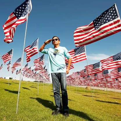 🔥Last Day 49% OFF-2025 Architecturm®Best Embroidered Stars American Flags