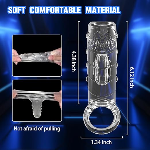 🔥🎁 2025 HOT Deal 💥 Reusable Penis Vibrator – Makes You Longer. Harder & Unstoppable 😍