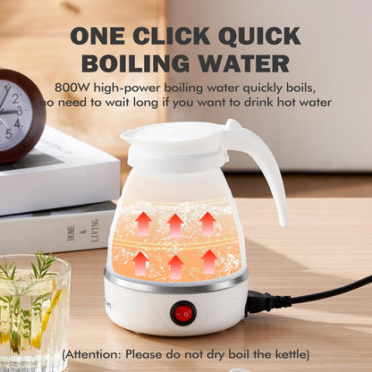 🎁Portable Foldable Electric Kettle. Collapsible. Stainless Steel