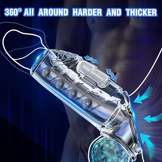 🔥🎁 2025 HOT Deal 💥 Reusable Penis Vibrator – Makes You Longer. Harder & Unstoppable 😍