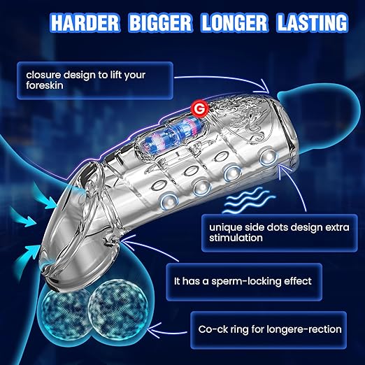 🔥🎁 2025 HOT Deal 💥 Reusable Penis Vibrator – Makes You Longer. Harder & Unstoppable 😍