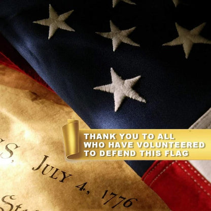 🔥Last Day 49% OFF-2025 Architecturm®Best Embroidered Stars American Flags