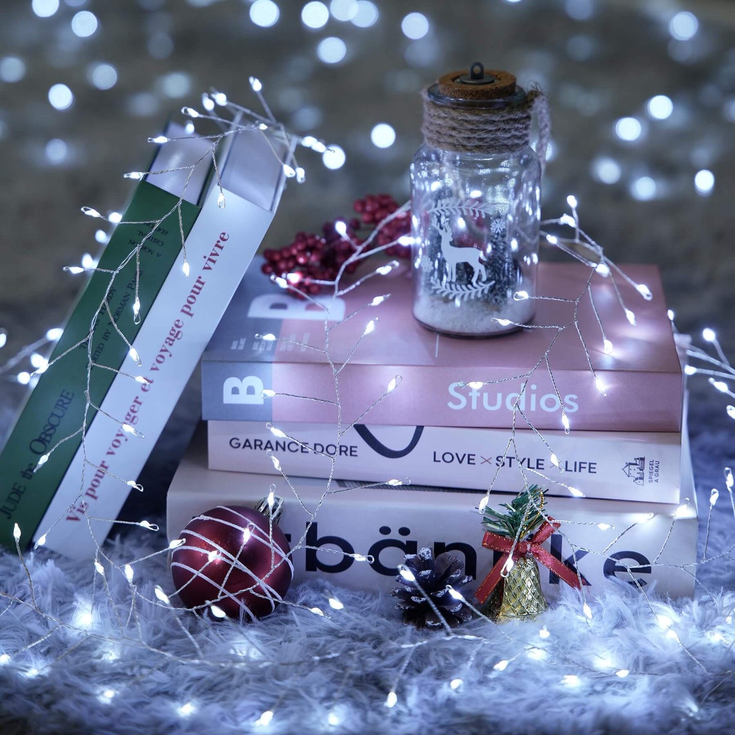 Christmas Lights Firecracker String Lights