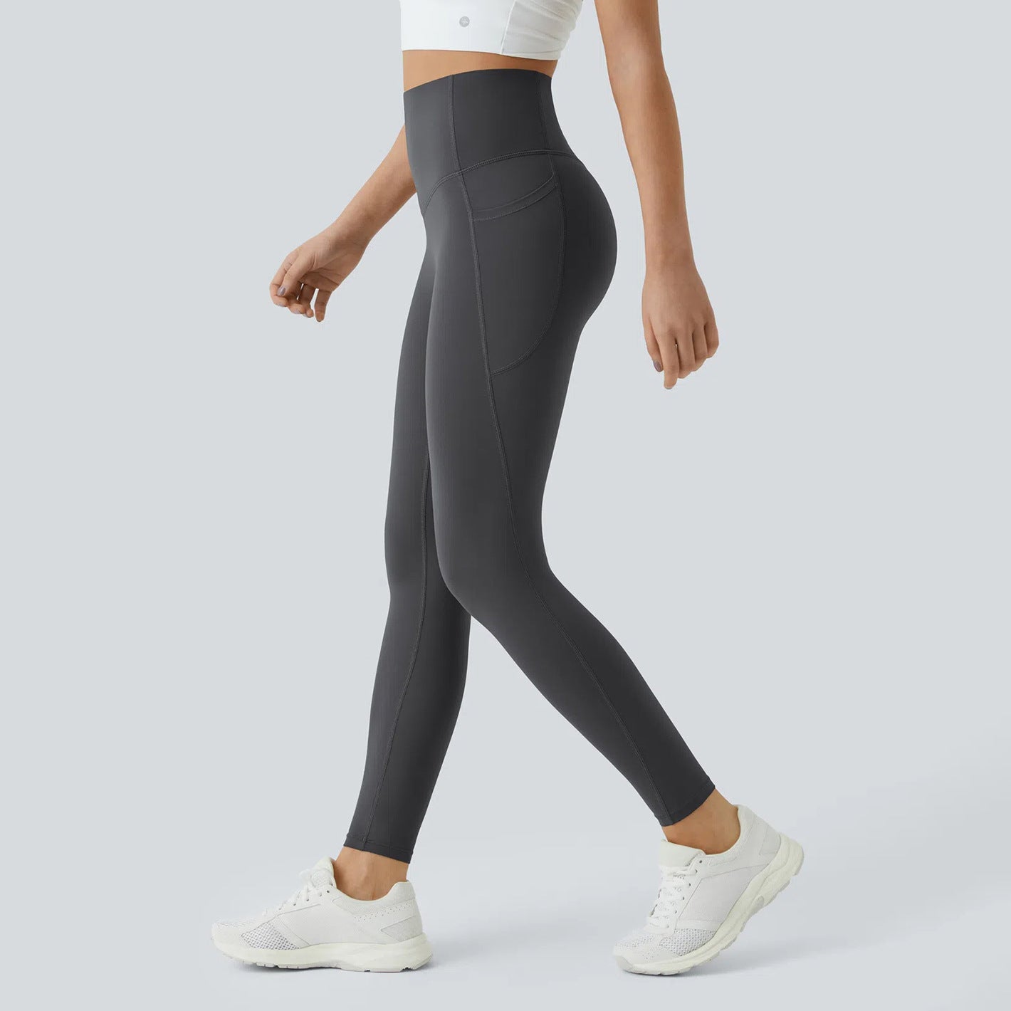 The Ultimate Seamless High-Waist Legging: Pocket-Friendly, No Front Seam, & Incredibly Naked Sensation