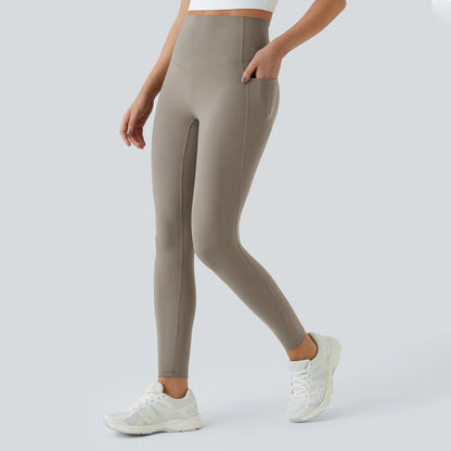 The Ultimate Seamless High-Waist Legging: Pocket-Friendly, No Front Seam, & Incredibly Naked Sensation