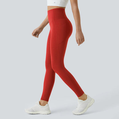 The Ultimate Seamless High-Waist Legging: Pocket-Friendly, No Front Seam, & Incredibly Naked Sensation