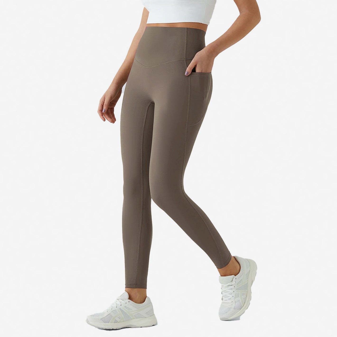 The Ultimate Seamless High-Waist Legging: Pocket-Friendly, No Front Seam, & Incredibly Naked Sensation