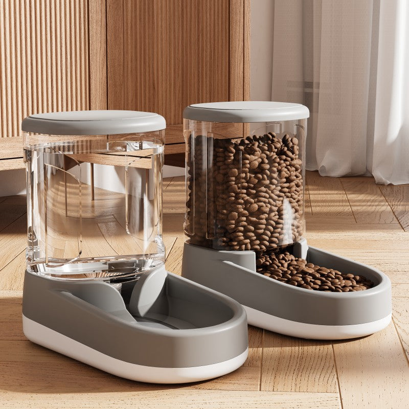 Pet Water Dispenser with Free-Falling Stream, No Electricity Needed