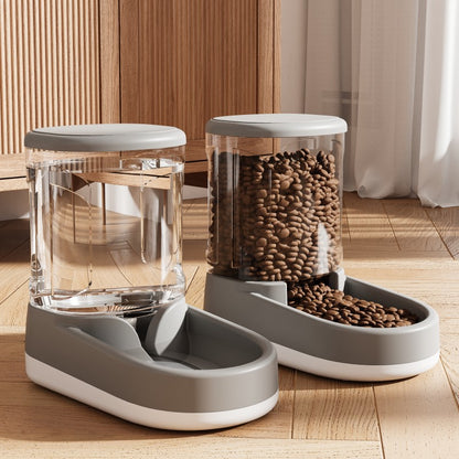 Pet Water Dispenser with Free-Falling Stream, No Electricity Needed