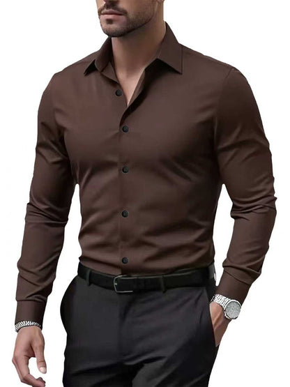 The Ultimate Dress Shirt: Slim Fit, Wrinkle-Free & All-Day Comfort for Work & Leisure