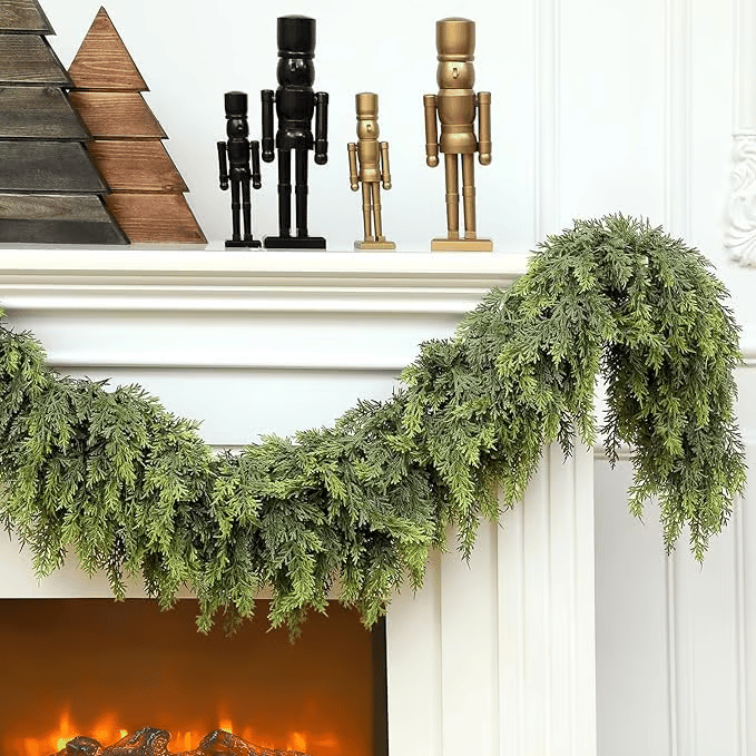 ✨ Christmas Artificial Cedar Garland