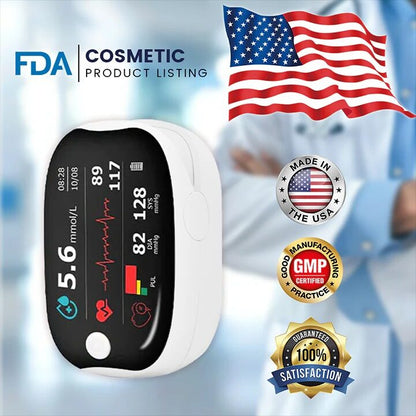 🔥Final 3 Hours: 50% OFF🏆Non-Invasive Blood Glucose Meter[99.9% Accuracy]✅TGA Approved