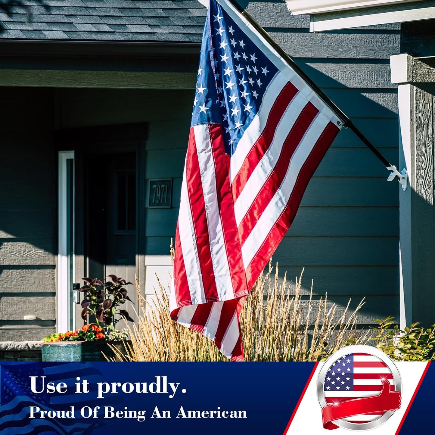 🔥Last Day 49% OFF-2025 Architecturm®Best Embroidered Stars American Flags