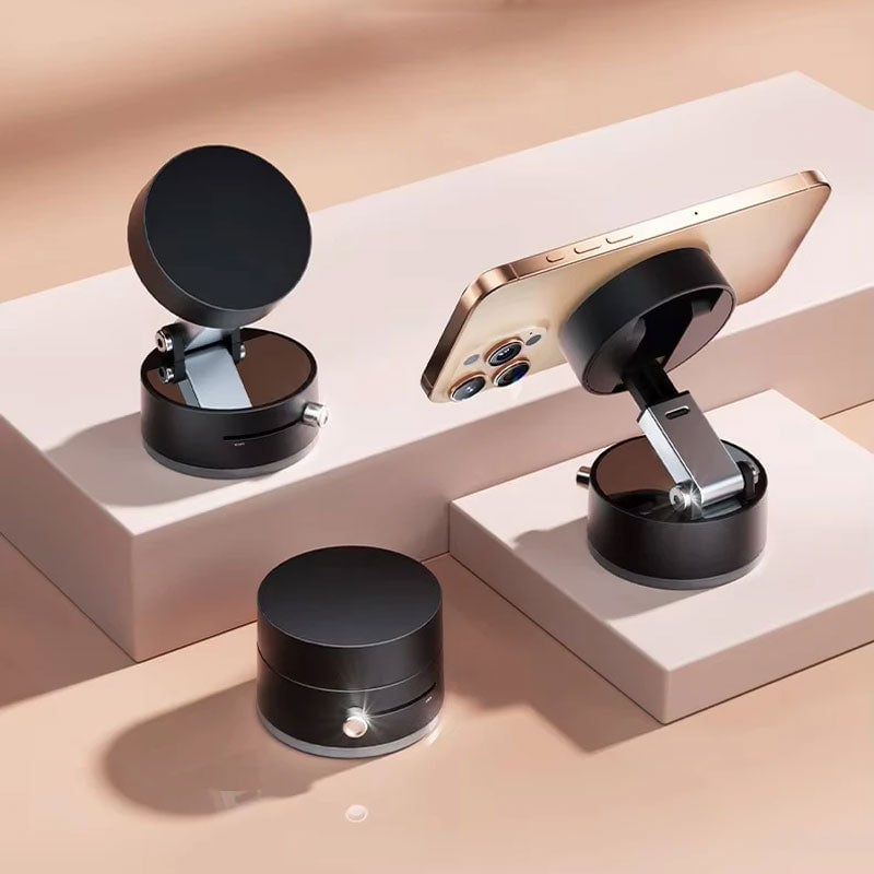 Stick & Go Anywhere! 🎡 | 360° Magnetic Phone Mount for Car. Desk & More